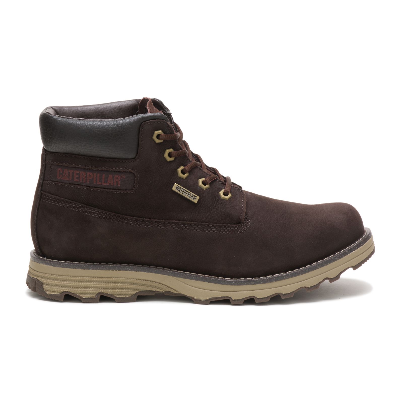 Caterpillar Founder Waterproof Thinsulate™ Philippines - Mens Waterproof Boots - Coffee 60479YEVM